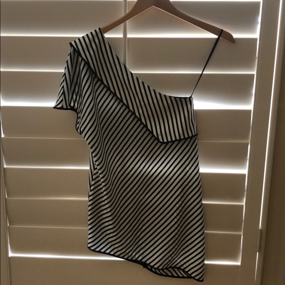 Diane Von Furstenberg one shoulder top